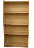 Bookshelve 4 Tier Tawa 800 W 300 D 1500 H